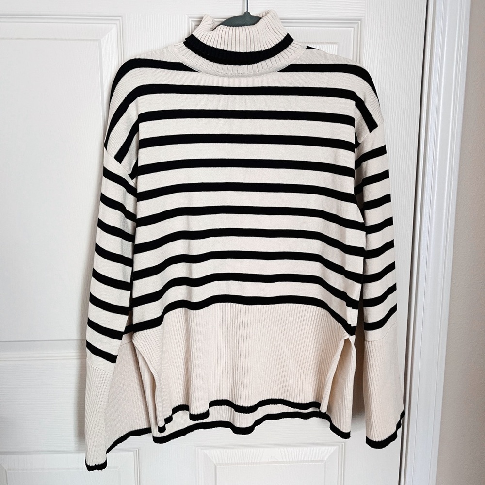 Oversized Striped Sweater